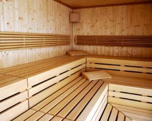 leere Sauna